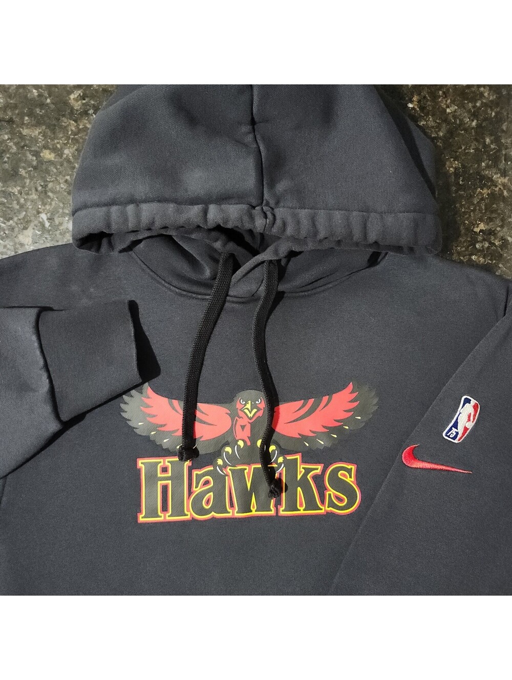 Nike Atlanta Hawks 2021-22 City Edition NBA 75th Retro Hoodie Pullover Medium